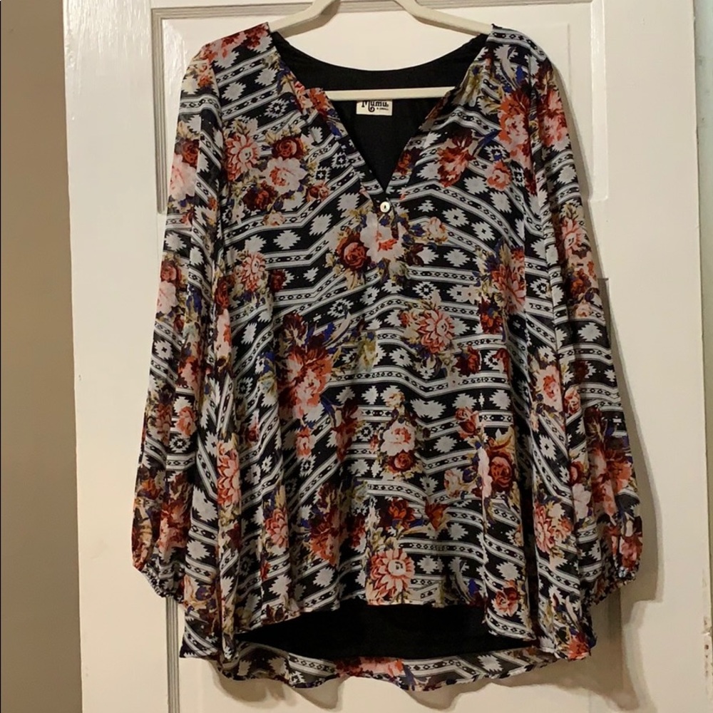 Show me your mumu / XS long sleeved tunic
